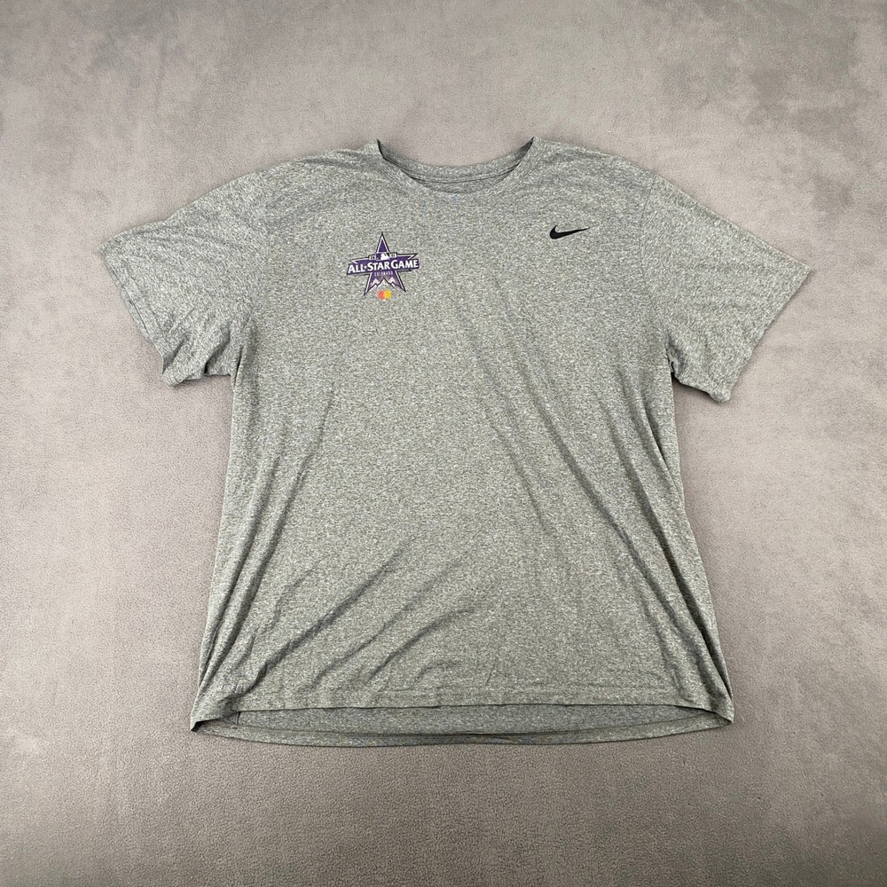 Nike Mens MLB All-Star Game 2021 Colorado Gray T-Shirt 3XL Athletic Cut
